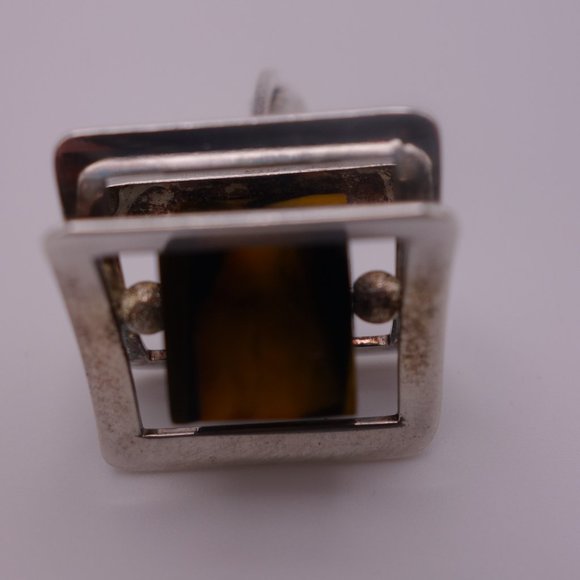 Sno of Sweden 925 Silver Cuff Links - Picture 10 of 16